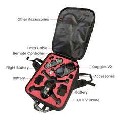 Para DJI FPV Drone Bolsa de hombro Impermeab...