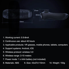 VR SHINECON SC-B03 VR Juego Inalámbrico Blue...