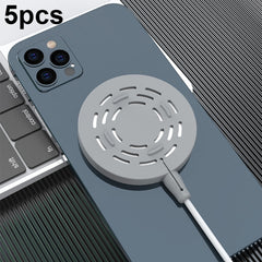 5 fundas protectoras de silicona para cargad...