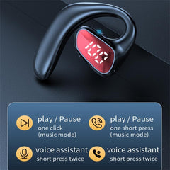 Auricular Bluetooth M-K8 para colgar en la o...