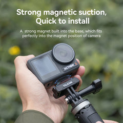 Para DJI OSMO Action 3 TELESIN Adaptador mag...