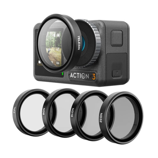 Para DJI OSMO Action 3 TELESIN ND CPL Juego ...