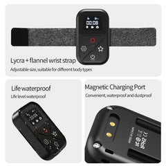 TELESIN T10 80m Control remoto Bluetooth par...