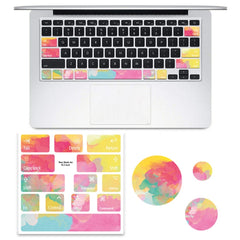 Para Macbook Air 5 uds teclado de ordenador portátil pegatina de PVC