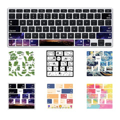 Para Macbook Air 5 uds teclado de ordenador portátil pegatina de PVC
