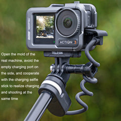 Para DJI Osmo Action 3 TELESIN OA-FMS-004 Cá...
