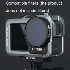 Para DJI Osmo Action 3 TELESIN OA-FMS-004 Cá...