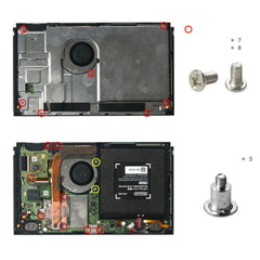 Para Nintendo Switch 40 piezas/tornillo de fijación