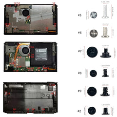 Para Switch OLED Host 44 en 1 Juego de tornillos