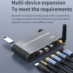 Transmisor receptor USB coaxial de fibra ópt...