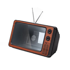 Retro TV Teléfono móvil Pantalla Video Amplificador Soporte para teléfono
