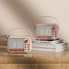 Reloj despertador retro de mano S11 Altavoz ...