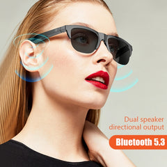 Gafas de sol inteligentes con Bluetooth 5.3,...
