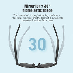 Gafas de sol inteligentes con Bluetooth 5.3,...