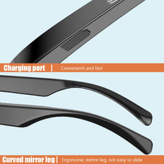 Gafas de sol inteligentes con Bluetooth 5.3,...