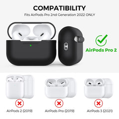 Para AirPods Pro 2 AhaStyle PT187 Funda protectora de silicona