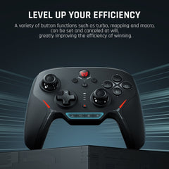 Gamepad mecánico completo Bluetooth con cabl...