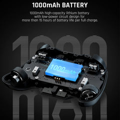 Gamepad mecánico completo Bluetooth con cabl...