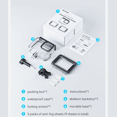 Para GoPro Hero11 Black / HERO10 Black / HER...
