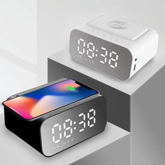 BT510 15W Reloj LED Carga inalámbrica Altavo...