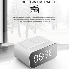 BT510 15W Reloj LED Carga inalámbrica Altavo...