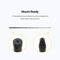 Palo Selfie Invisible Monopod extendido de f...