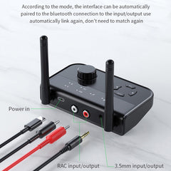B39 2 en 1 Bluetooth 5.3AUX Receptor de músi...