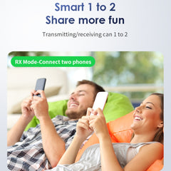 B39 2 en 1 Bluetooth 5.3AUX Receptor de músi...