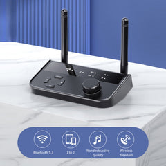 B39 2 en 1 Bluetooth 5.3AUX Receptor de músi...