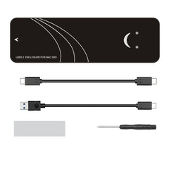 Adaptador de carcasa USB3.2 a MAC SSD para d...
