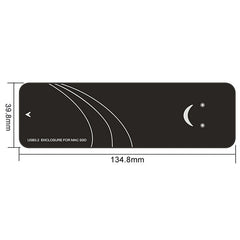 Adaptador de carcasa USB3.2 a MAC SSD para d...