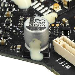 Parte del módulo de la placa del controlador...