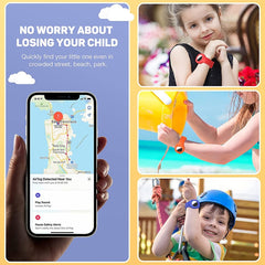 Para Airtag Silicone Children Watch Band Estuche protector