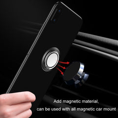 Soporte magnético para teléfono móvil con hebilla de anillo de Metal para coche de 5 uds.