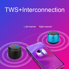 Altavoz Bluetooth impermeable con reducción de ruido inteligente Mini TWS