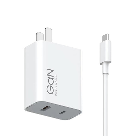 Xiaomi 67W GaN 1C+1A Cargador rápido intelig...