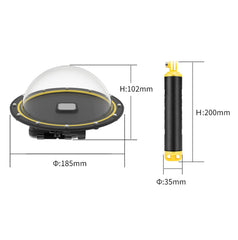 Carcasa impermeable TELESIN 30M para GoPro Hero11 negro