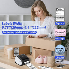 Phomemo D520-BT Bluetooth Impresora térmica ...