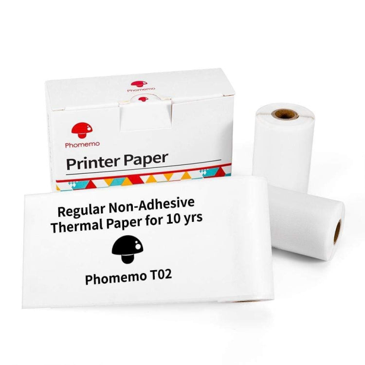 Para Phomemo T02, 3 rollos, impresora Blueto...