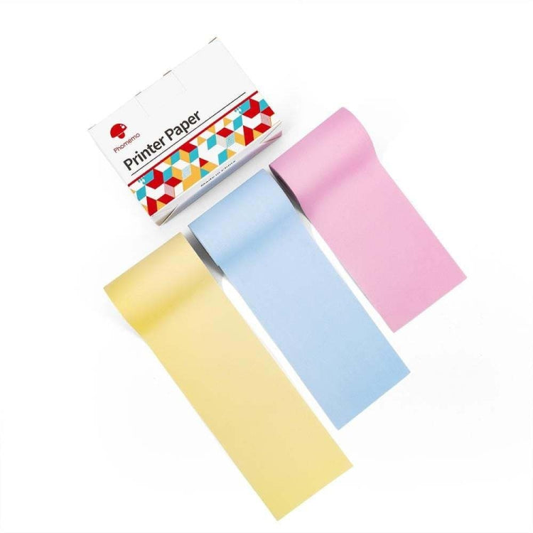Para Phomemo T02, 3 rollos, impresora Blueto...