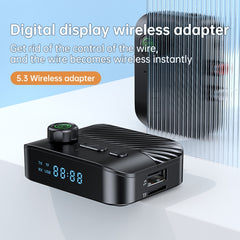 Pantalla digital Bluetooth 5.3 Receptor de a...