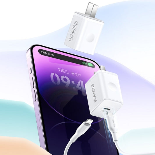 Cargador rápido ROMOSS PD20W para Apple/Huaw...