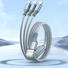 ROMOSS CB25 3 en 1 3.5A 8 pines + Micro USB ...
