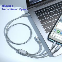 ROMOSS CB25 3 en 1 3.5A 8 pines + Micro USB ...