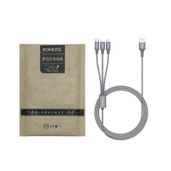 ROMOSS CB25 3 en 1 3.5A 8 pines + Micro USB ...