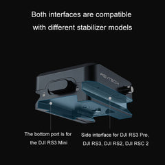 Para DJI RS3 Mini/RS3 PGYTECH Base de cardán de placa de liberación rápida