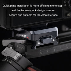 Para DJI RS3 Mini/RS3 PGYTECH Base de cardán de placa de liberación rápida