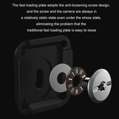 Para DJI RS3 Mini/RS3 PGYTECH Base de cardán de placa de liberación rápida