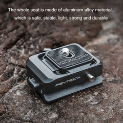 Para DJI RS3 Mini/RS3 PGYTECH Base de cardán de placa de liberación rápida