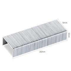 Deli 0010 1000 unids/caja máquina de reserva portátil grapas